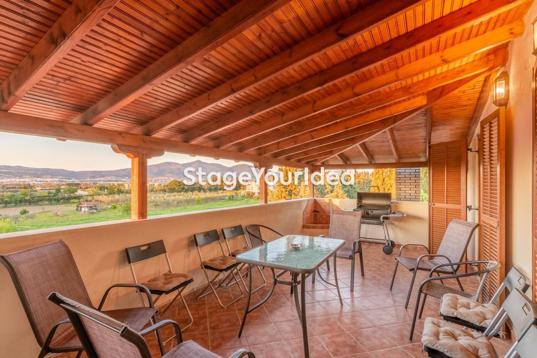Luxury Appartment, Only 7 Minutes From Thessaloniki Airport And 15 Minutes From City Center ,For 8-23 People Also For Gatherings And Parties Neon Rysion 外观 照片